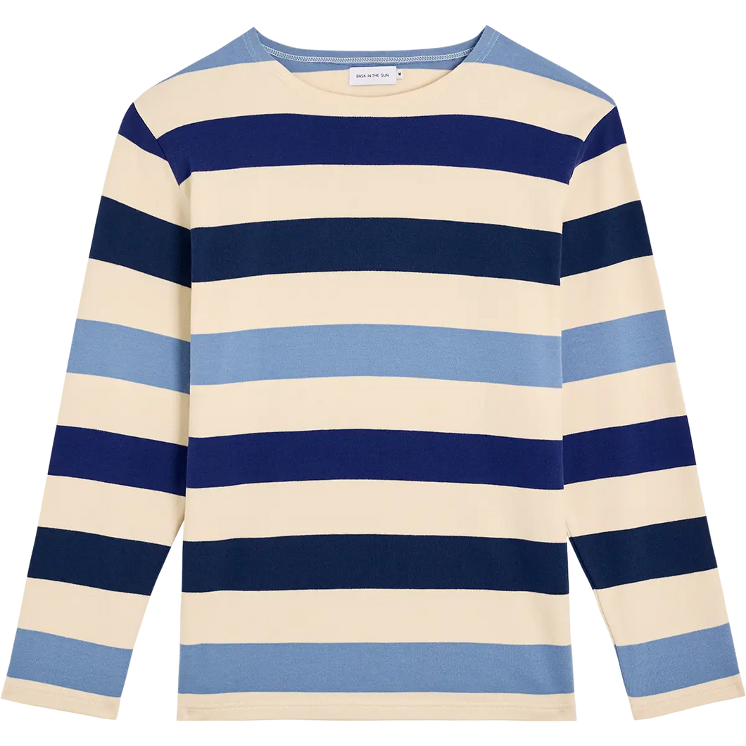 Sweat-shirt Bask In The Sun Iban Blue
