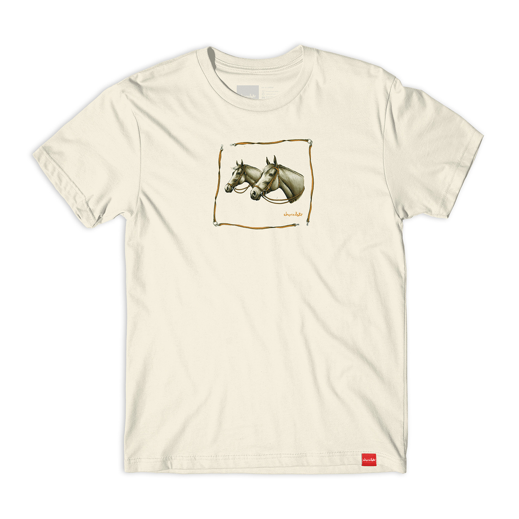 Tee-Shirt Chocolate rancho comfort ivoire