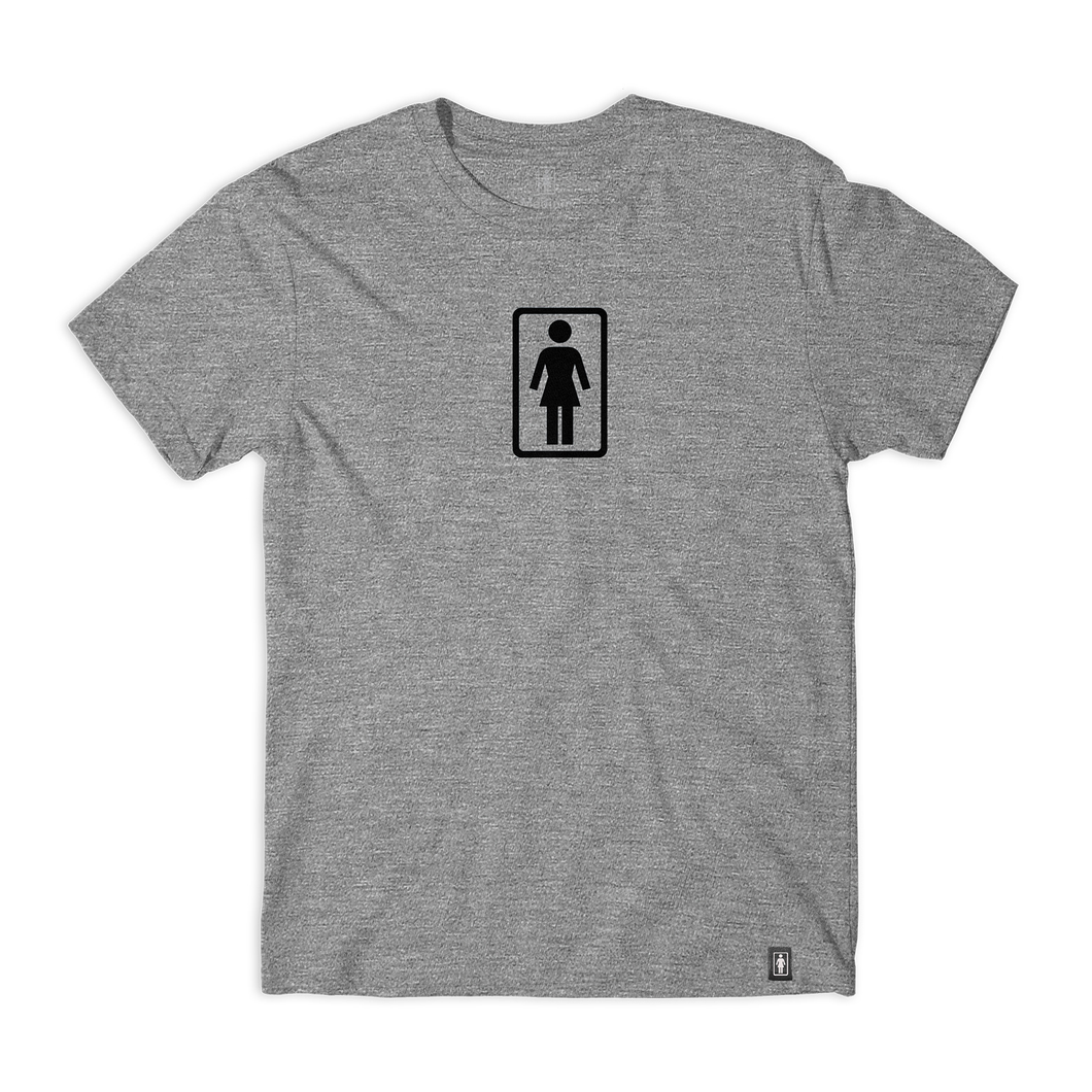 Tee-Shirt Enfant Girl Skateboarding OG Heater grey