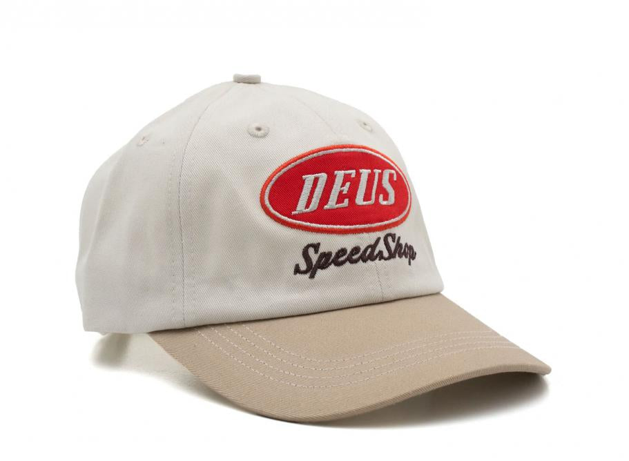 Casquette Deus Speedshop Dirty White