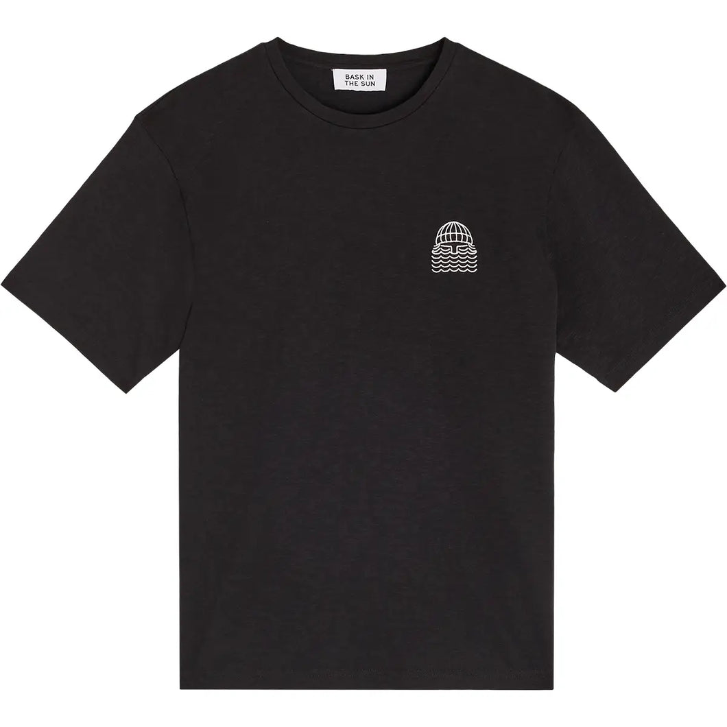T-Shirt Bask In The Sun Mini To The Sea Black