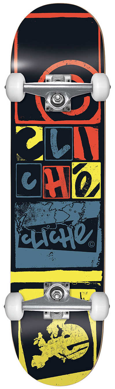 CLICHE COMPLETE 8.0 X 31.6 LETTER PRESS BLACK