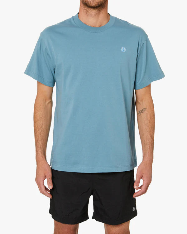 T-Shirt Deus Plain Pill Blue