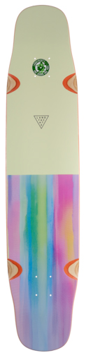 LANDYACHTZ LONGBOARD DECK TONY DANZA WATERCOLOR 39.9 X 8.5