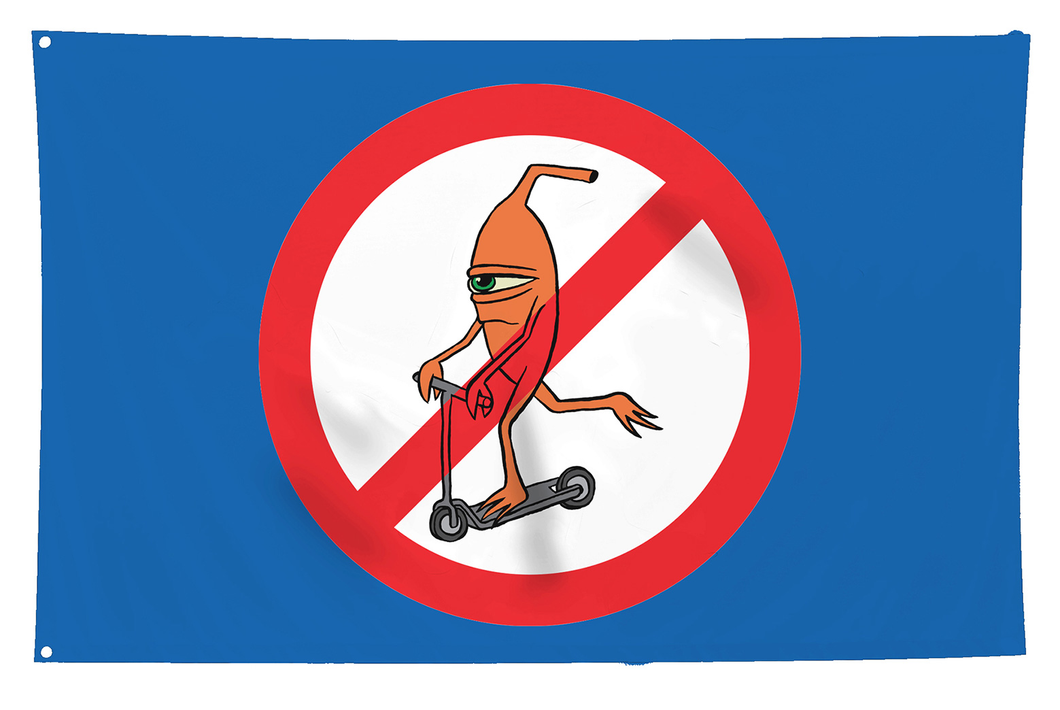 TOY MACHINE FLAG NO SCOOTER MULTI