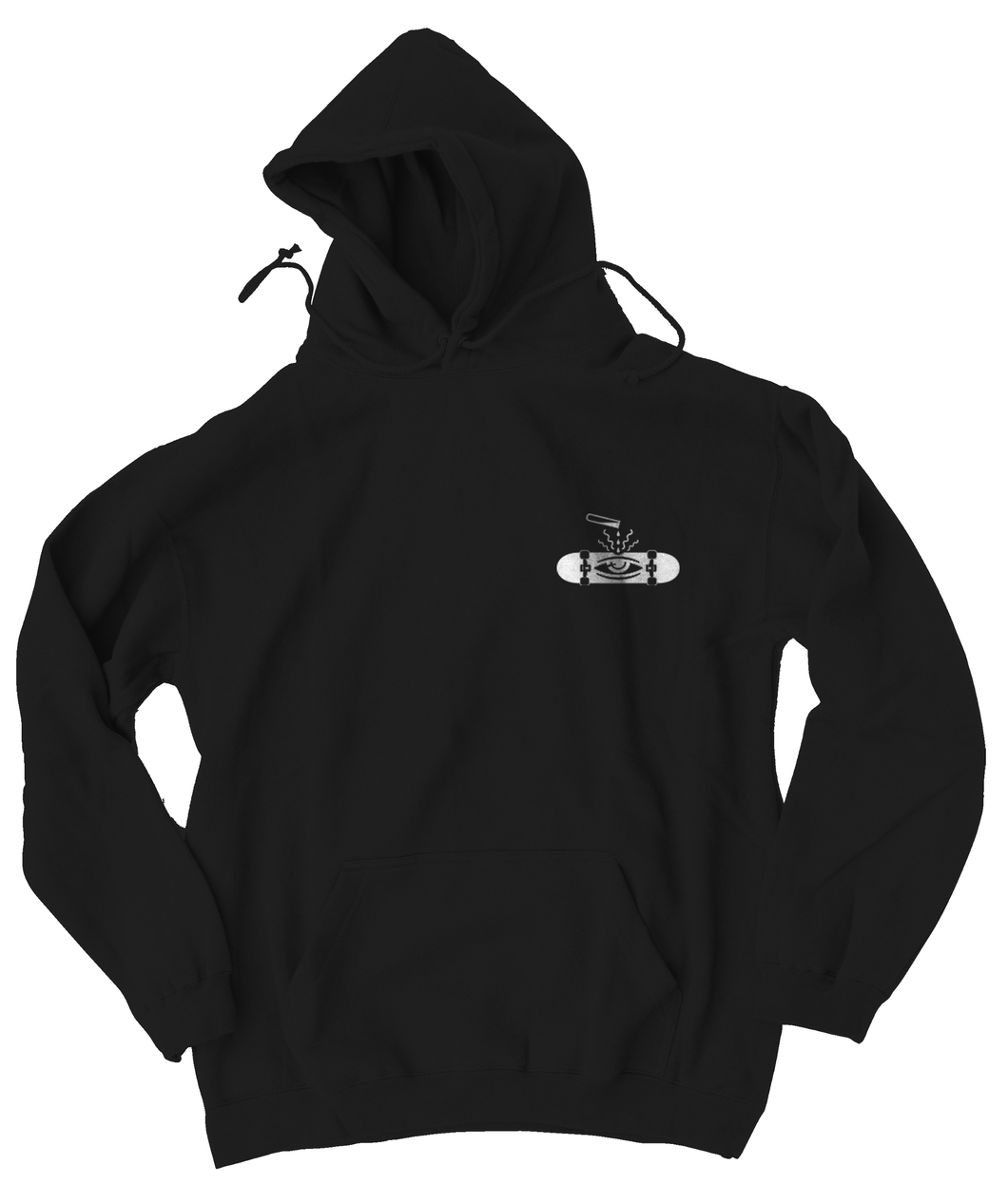 TOY MACHINE SWEAT VACCINE HOOD BLACK