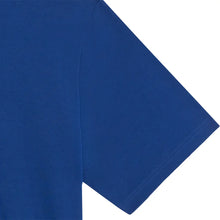 T-Shirt Bask In The Sun Smoking Pipe Cobalt