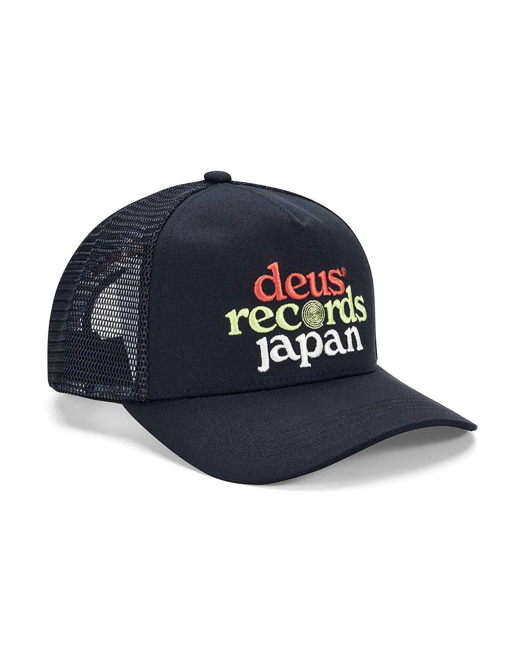 Casquette Deus Strata Trucker Black Green