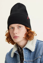 Bonnet Levi's® Slouchy Red Tab Caviar