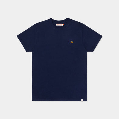 REVOLUTION T SHIRT 1284 2CV NAVY MEL