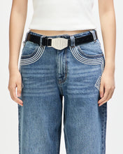 Pantalon Deus Femme Bonham Embro Jean Indigo