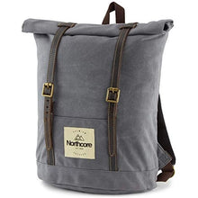 Northcore wax canvas backpack