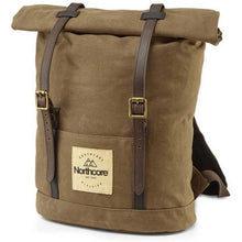Northcore wax canvas backpack