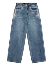 Pantalon Deus Femme Bonham Embro Jean Indigo