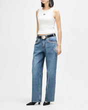Pantalon Deus Femme Bonham Embro Jean Indigo