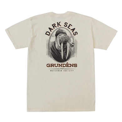 Tee-Shirt Dark Seas x Grundens Prenium Seaworthy cream
