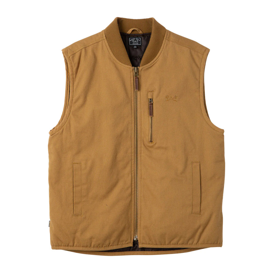 Veste Gilet Dark Seas Seamus bronze