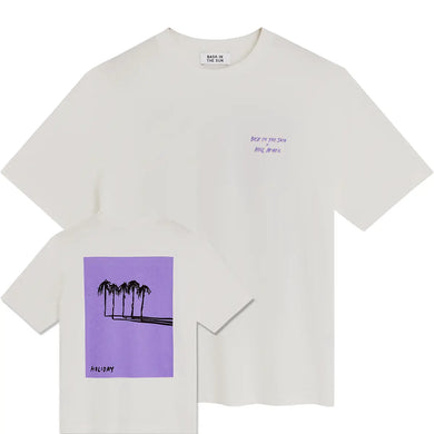 T-Shirt Bask In The Sun Holiday Purple