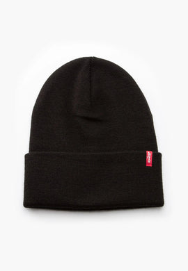 Bonnet Levi's® Slouchy Red Tab Caviar