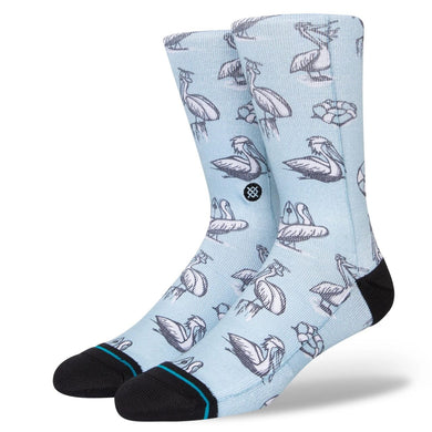 CHAUSSETTES STANCE CURREN ST CREW LIGHT BLUE (Copie)