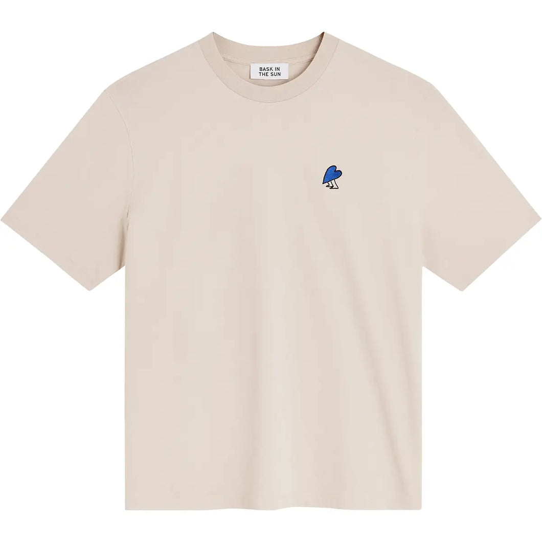 T-Shirt Bask In The Sun Heart Clay