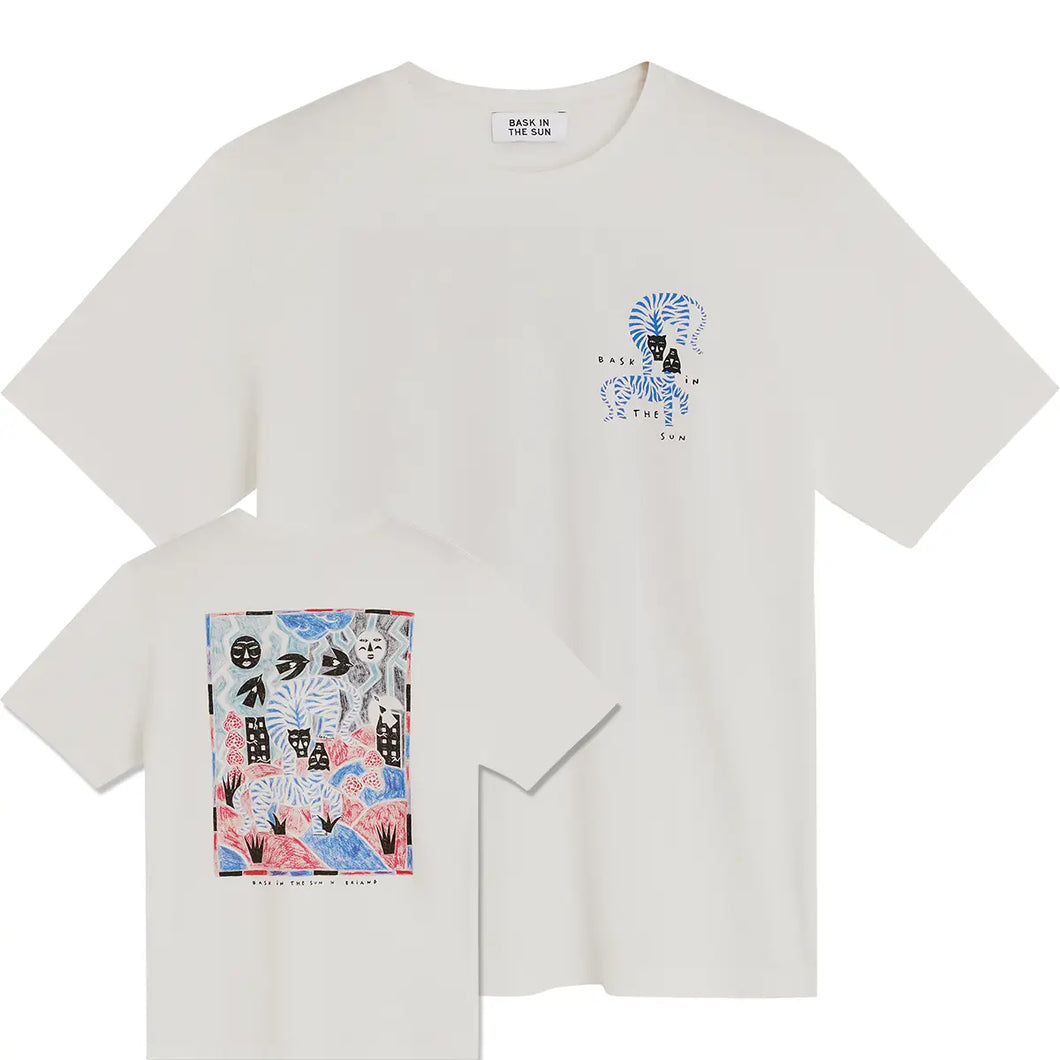 T-Shirt Bask In The Sun Paradise Natural