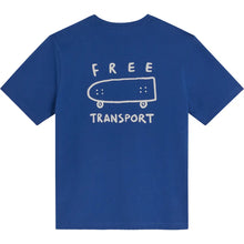 T-Shirt Bask In The Sun Free Cobalt