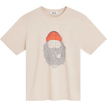 T-Shirt Bask In The Sun Smoking Pipe Clay