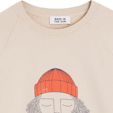 Sweat-shirt Bask In The Sun Smoking Pipe Clay