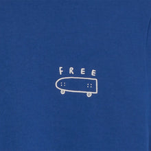 T-Shirt Bask In The Sun Free Cobalt