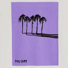 T-Shirt Bask In The Sun Holiday Purple