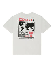 T-Shirt Deus Departed Vintage White