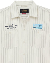 Chemise Deus Forecourt Stripe Dirty White