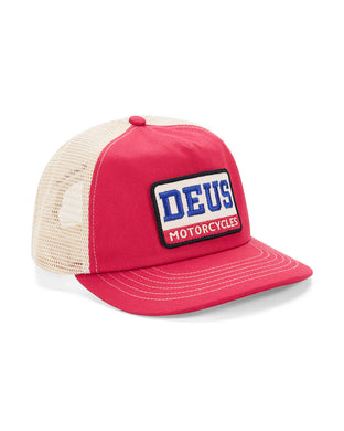 Casquette Deus Malden Trucker Melon Red