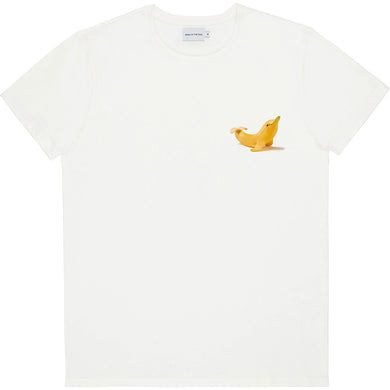 Tee-shirt Bask In the Sun Dolphin white