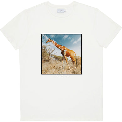 Tee-shirt Bask In The Sun Giraffe natural