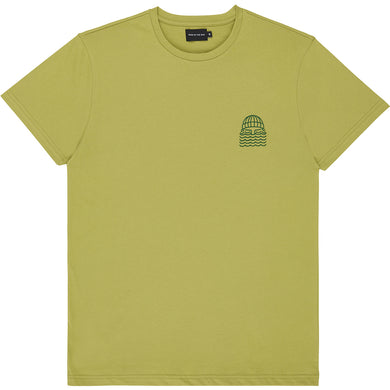 Tee-Shirt Bask In The Sun Mini To The Sea wasabi