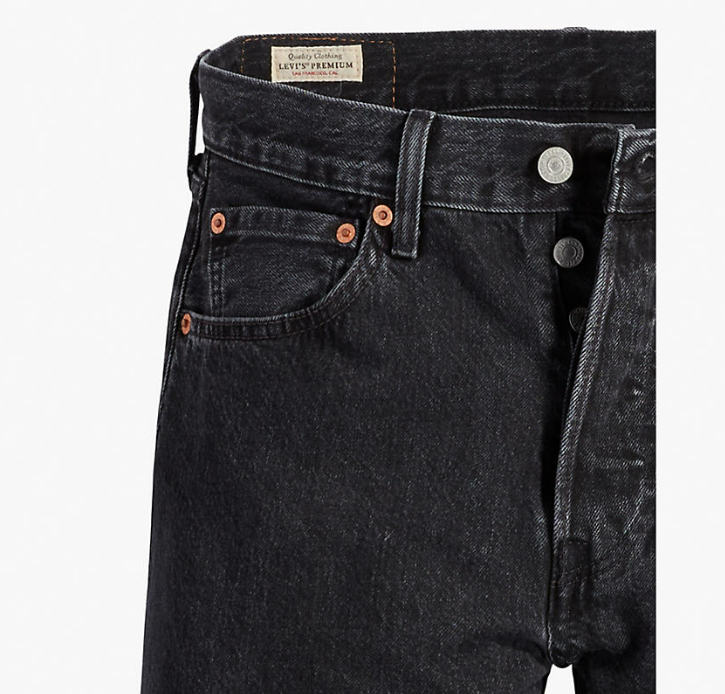 Mens black 501 levis on sale