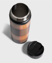 UNITED BY BLUE INSULATED STEEL BOTTLE 18 OZ plaid black