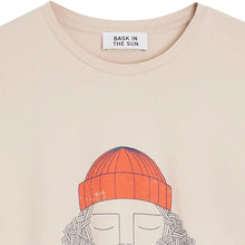 T-Shirt Bask In The Sun Smoking Pipe Clay
