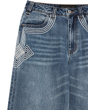 Pantalon Deus Femme Bonham Embro Jean Indigo