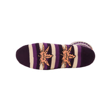 CHAUSSETTES HUF green buddy aubergine