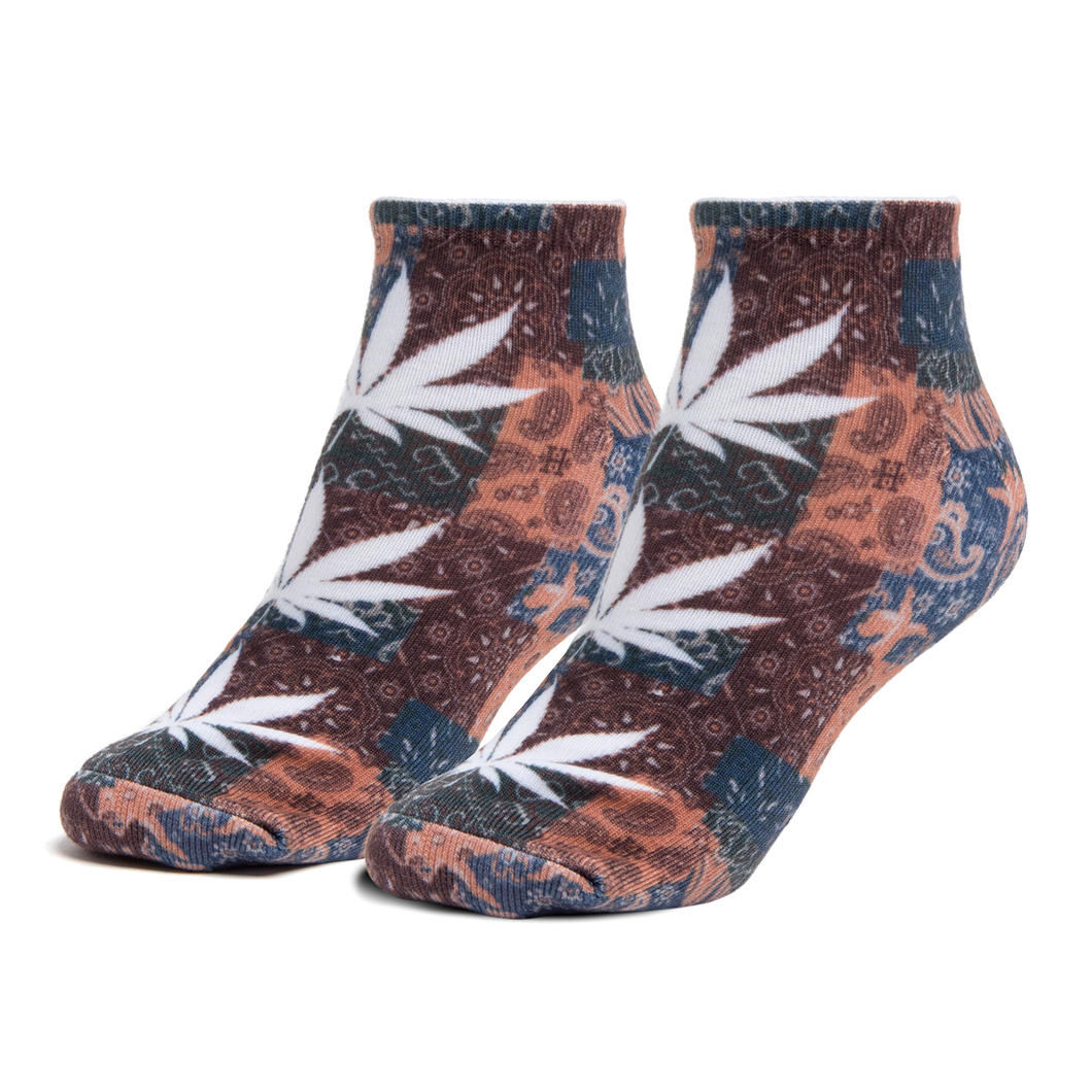 CHAUSSETTE HUF Paisley plantlife no show women