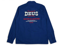 Chemise Deus Buckle Up Mechanic Blue