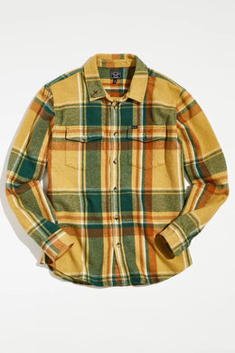 Chemise Dark Seas Woven Gold Rush Khaki