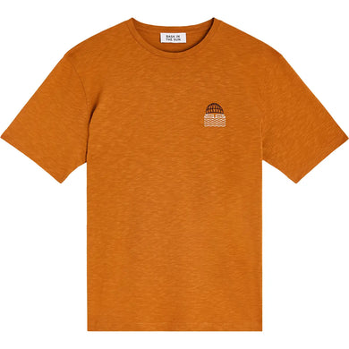 T-Shirt Bask In The Sun Mini To The Sea Caramel