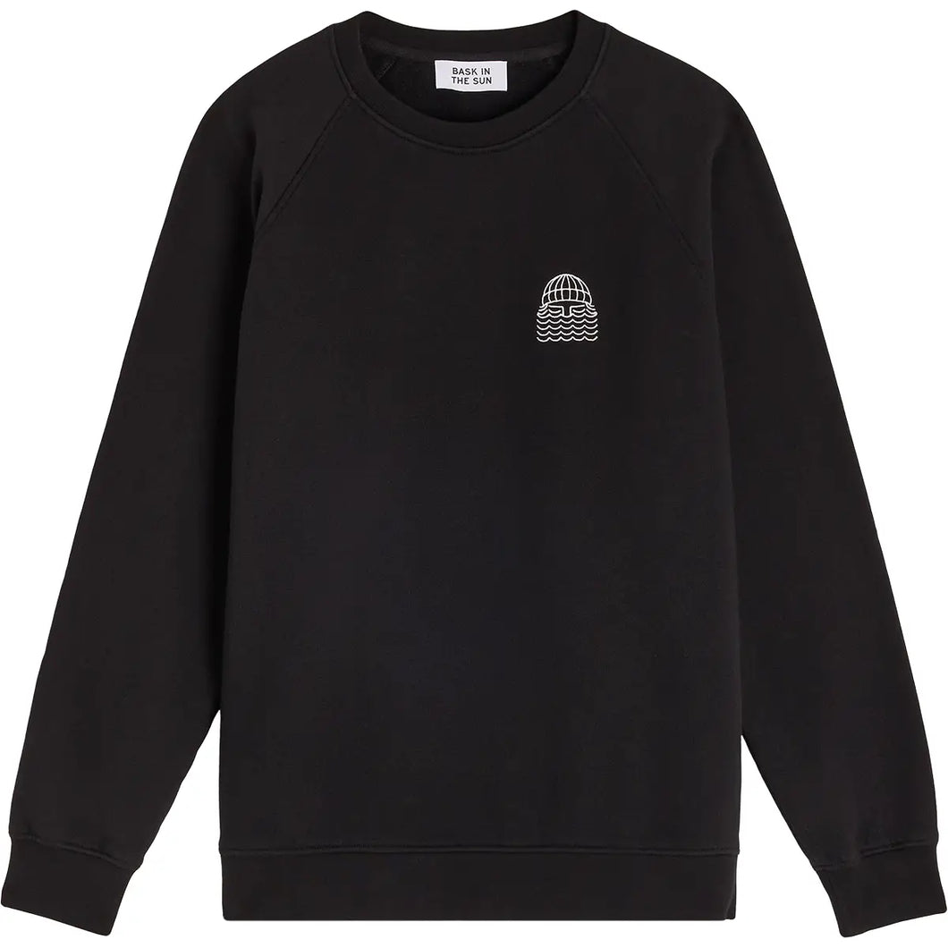 Sweat-shirt Bask In The Sun Mini To The Sea Black
