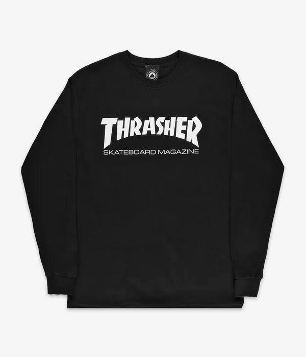 THRASHER MAGAZINE L/S Black