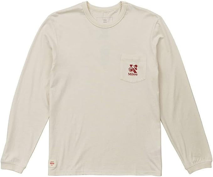 T-Shirt À Manches Longues Globe Vincent Milou Cream