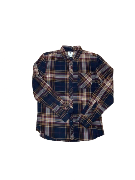 Chemise Element Barker Brown Navy